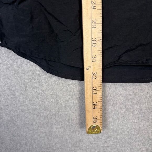 Columbia Men's Size 2XLT Tall Black Short Sleeve Button Down Shirt Bahama - Picture 7 of 7